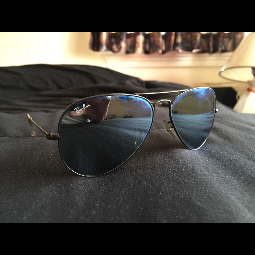 Ray-Ban Aviator Flash Sunglasses Polarized